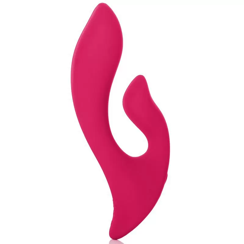 Вибромассажер со стимулятором клитора Silhouette S16 перезаряжаемый – красный