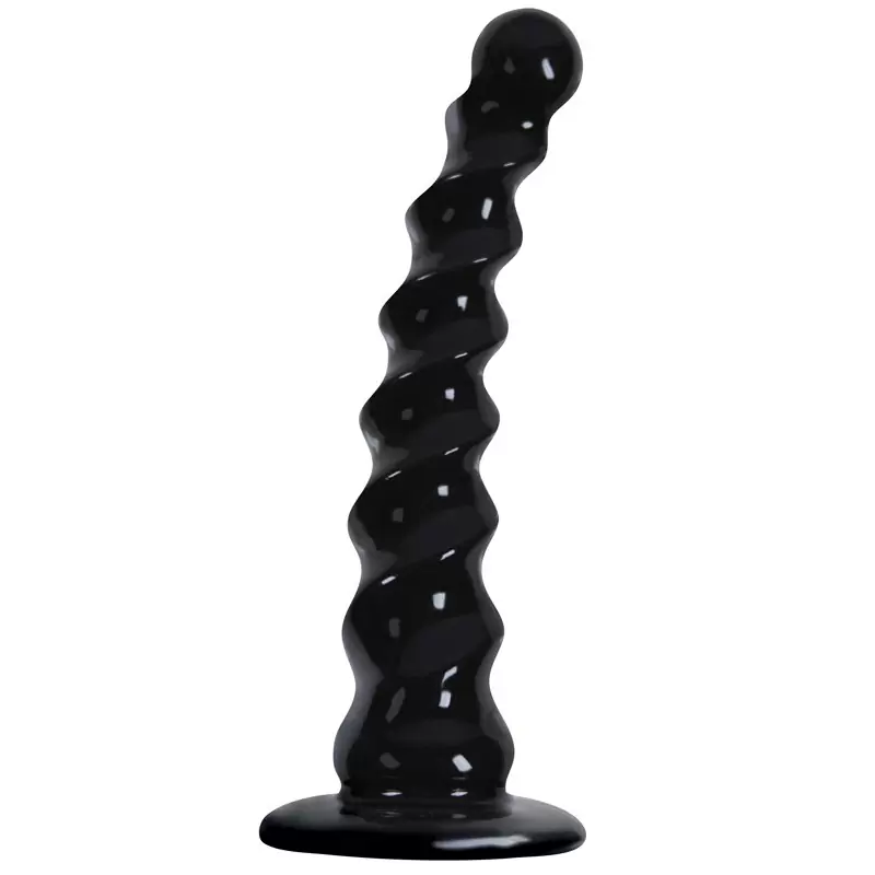 Анальный стимулятор Jollipops Twisted – черный