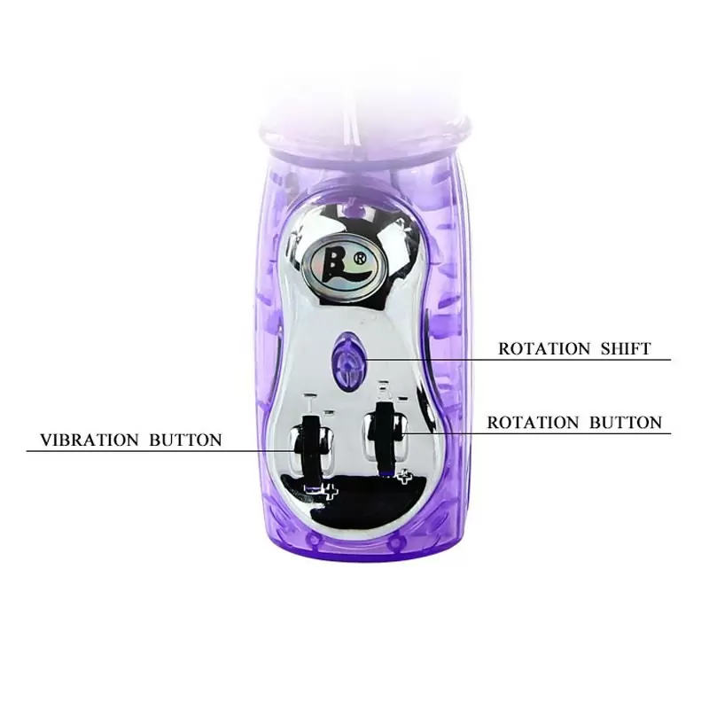 Хай-тек вибромассажер с ротацией и поступательными движениями Verve Rabbit – розовый