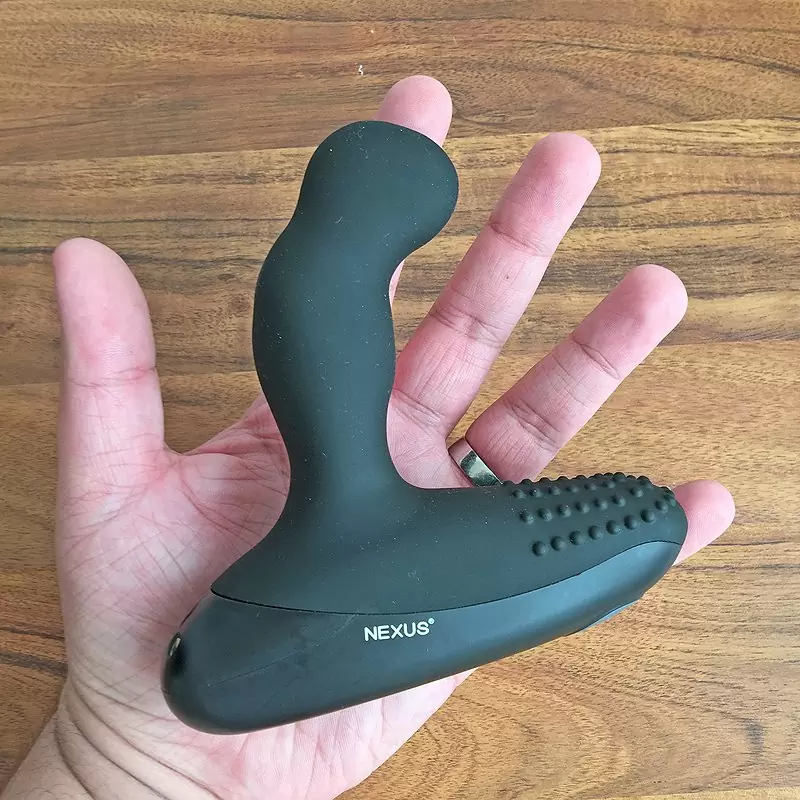 Массажер простаты Nexus Revo Intense с вращающейся головкой - черный