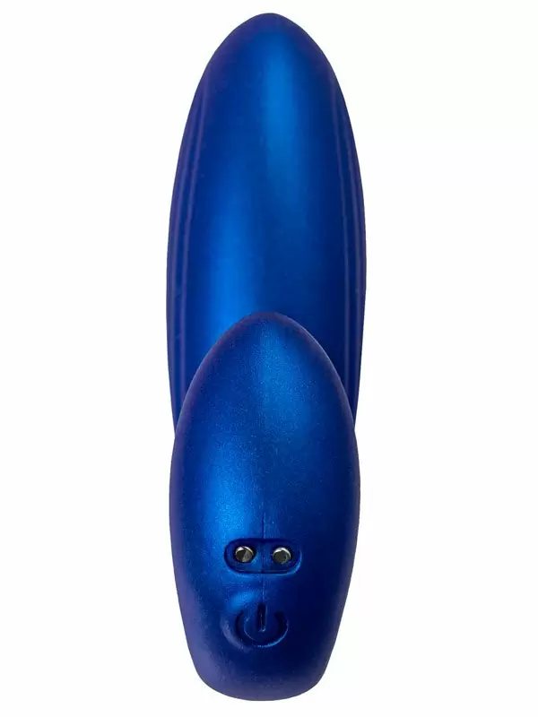 Вибратор-кролик L`Eroina APP LANGOU, управление через приложения, 16,5 см, силикон, синий