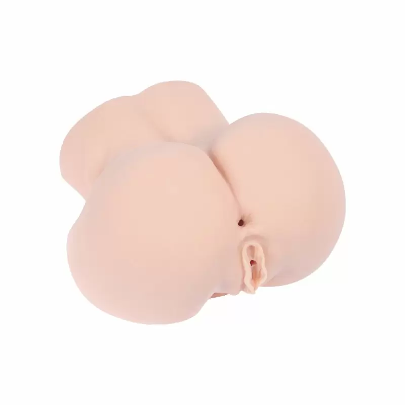 Полуторс с попкой Oknyeo+ вагина и анус с вибрацией, ротацией и голосовой функцией – телесный