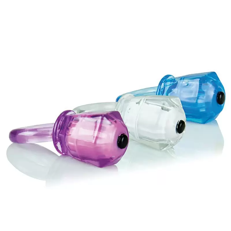 Виброкольцо на пенис Screaming O - Bling O с большим бриллиантом