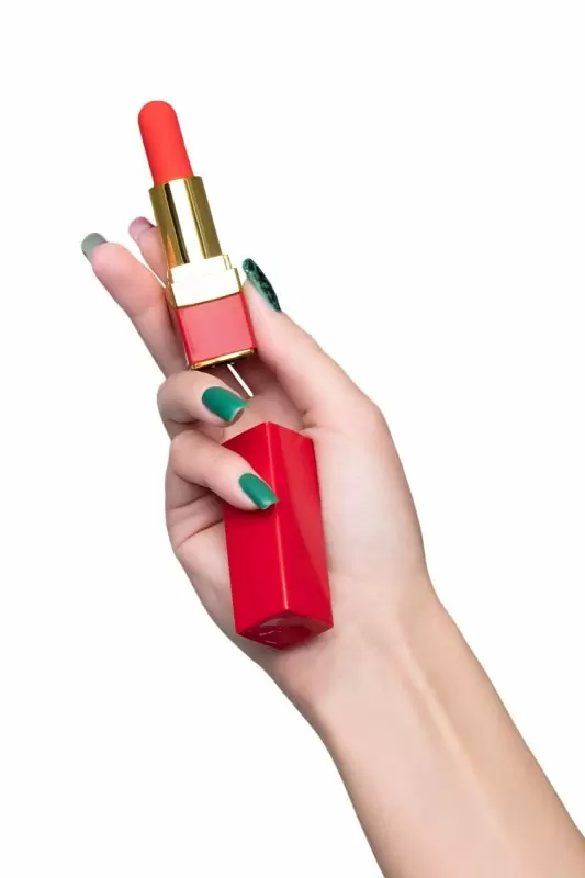 Вибропуля в виде губной помады Flovetta by Toyfa Pansies. ABS-пластик, 9 см