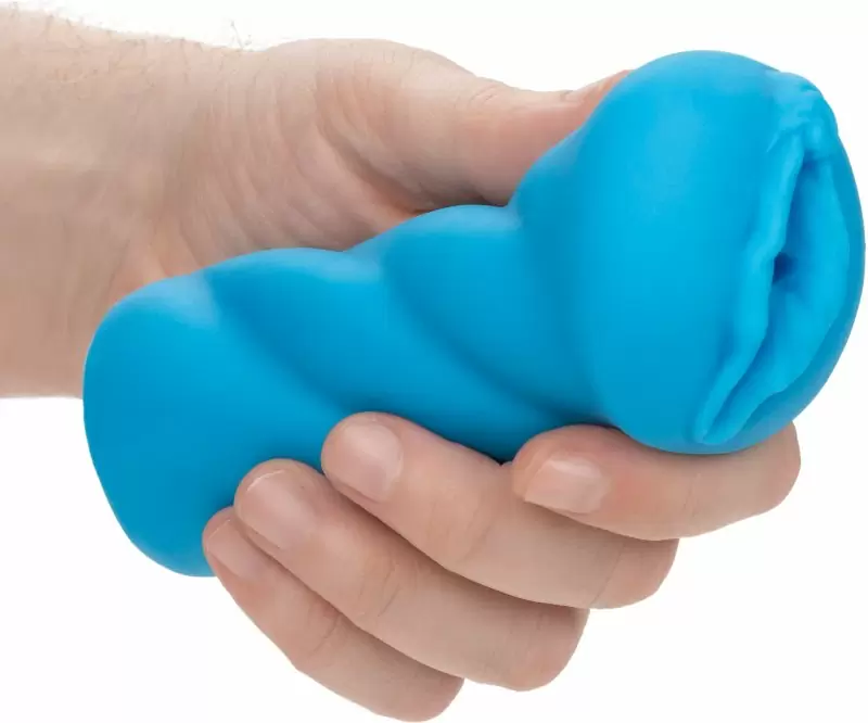 Реалистичный мастурбатор ANIME STROKER BUNNY, 12,7 см, ТПЕ, синий