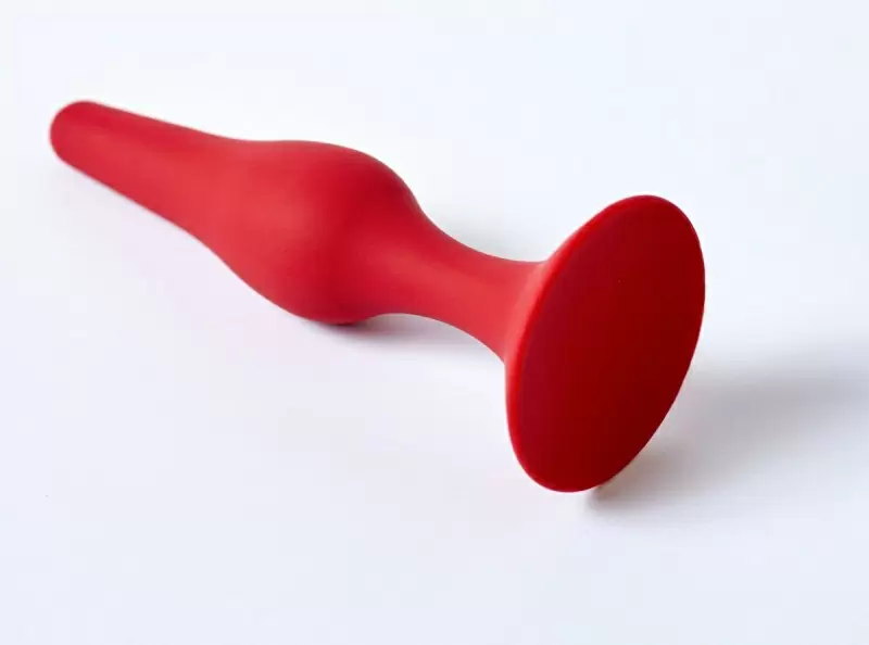 Анальная пробка Gravity бордовая, размер S