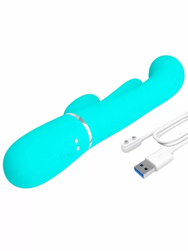 Инновационный Вибратор-кролик Baile, 3 в 1, 7 режимов