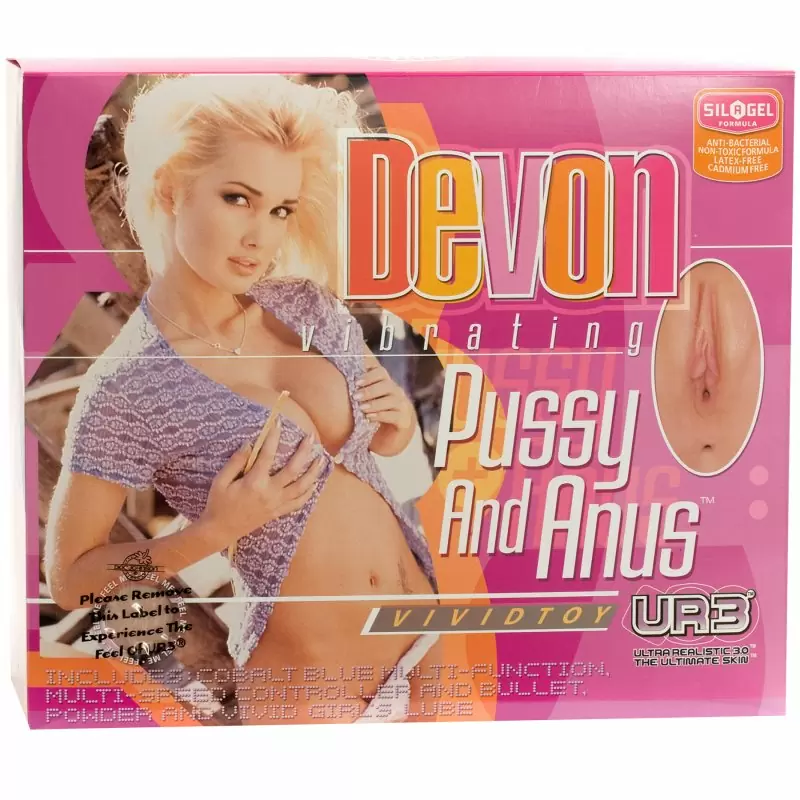 Вагина и анус кинозвезды Devon