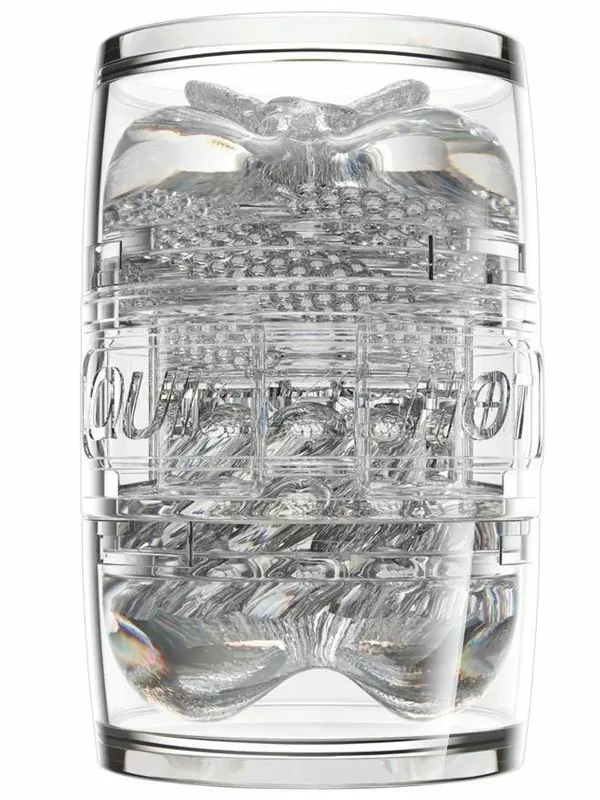 Реалистичный мастурбатор Fleshlight Quickshot Mia Malkova, 11,2 см, анатомия реальной актрисы, прозрачный