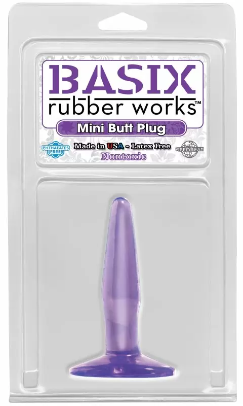 Анальная пробка Mini Basix 4