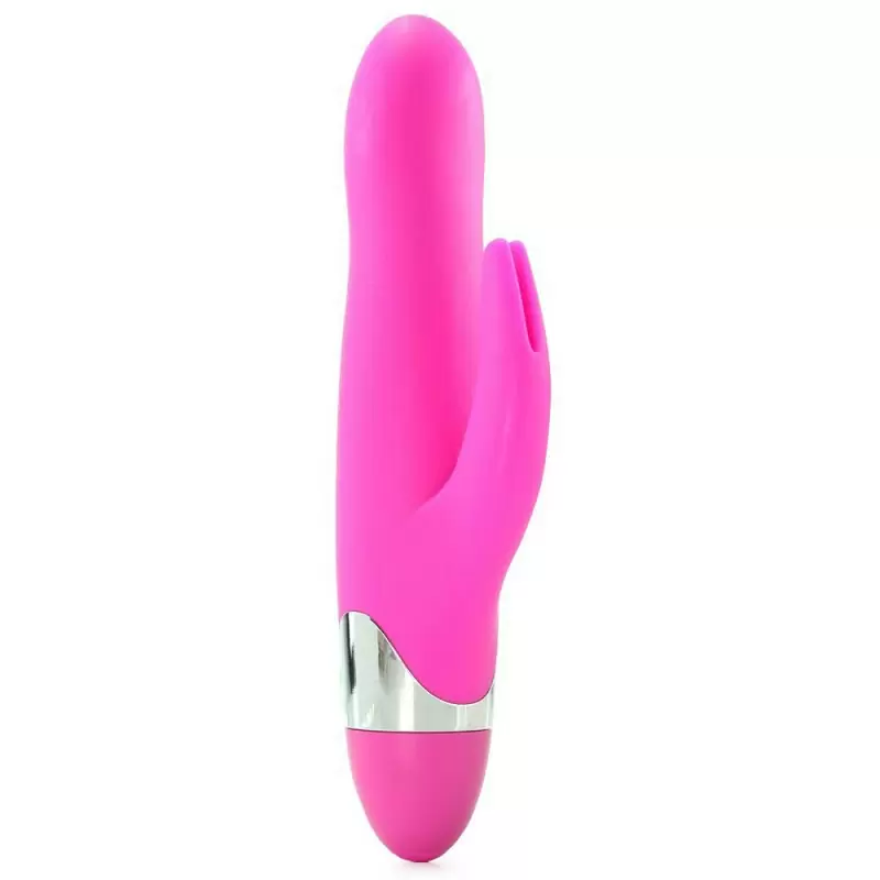 Многофункциональный вибромассажер двойного воздействия Turn It Up! – розовый