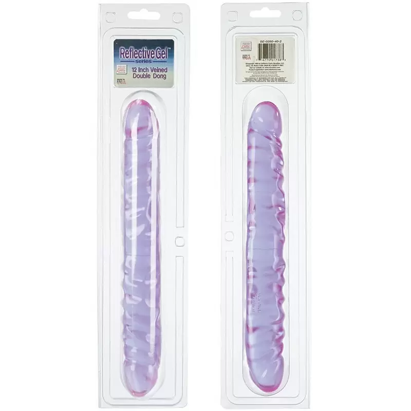 Фаллоимитатор двойной Veined Double Dong 12