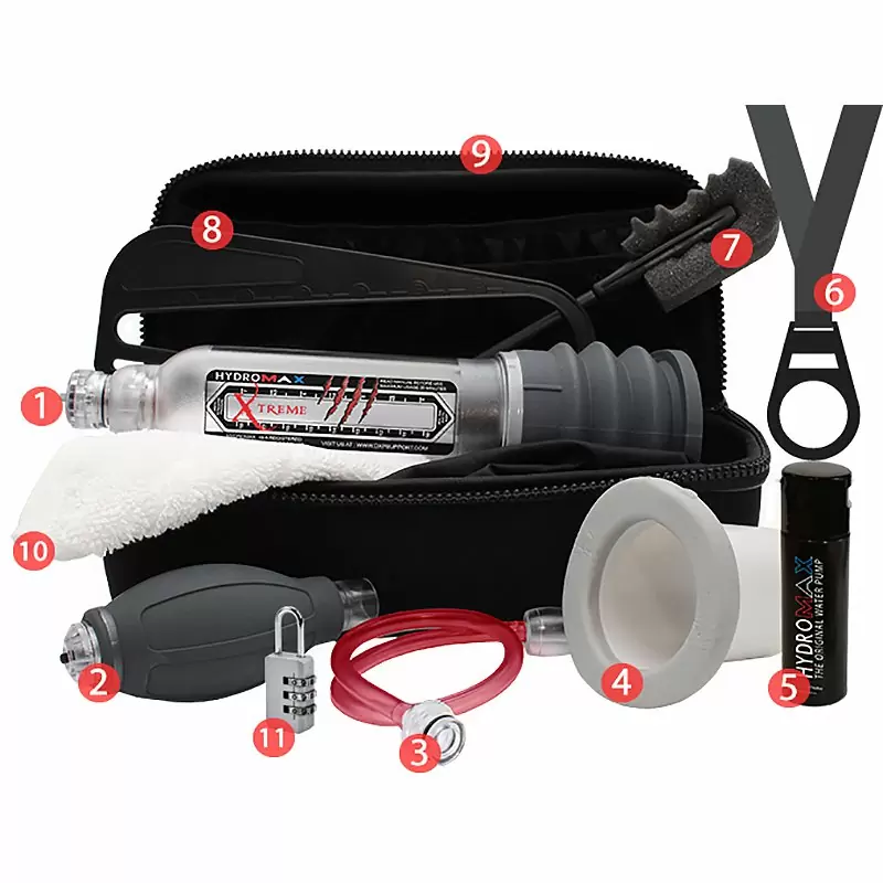 Профессиональная гидропомпа Xtreme X40 – прозрачный