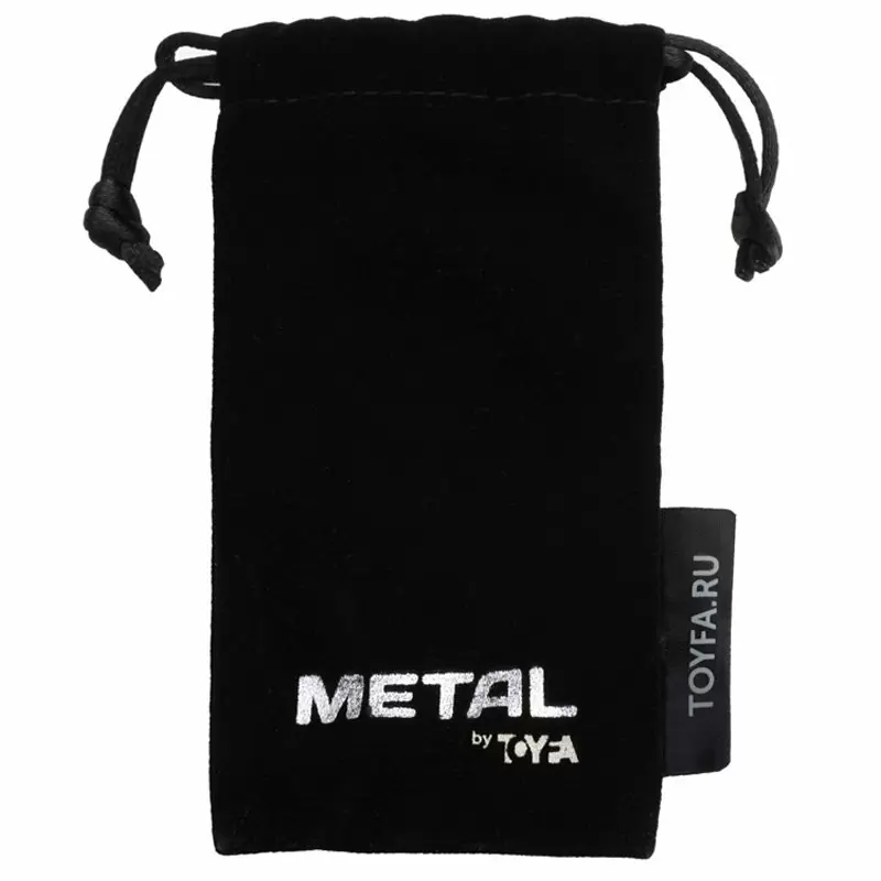 Незамкнутое кольцо на головку пениса TOYFA Metal – серебристый