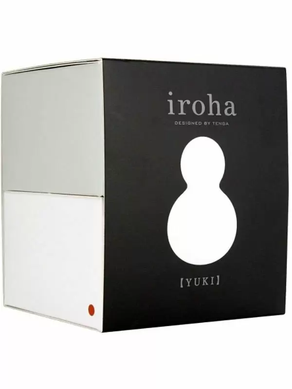Необычный стимулятор клитора iroha Yuki, 4 скорости, 8,5 см, белый