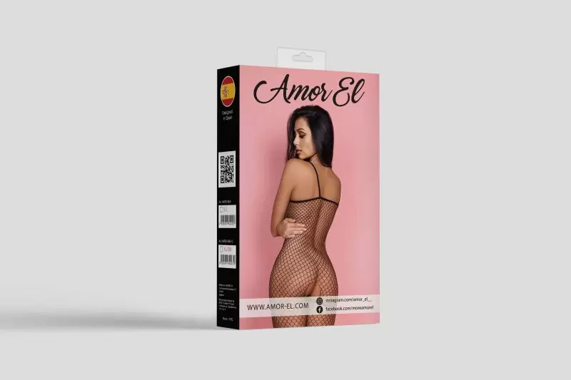 Кетсьюит (боди-комбинезон) Noche S/L черный