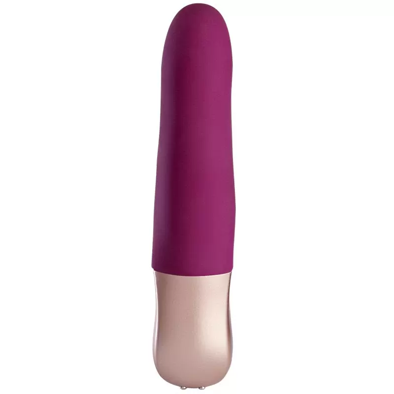 Перезаряжаемый вибратор-кролик Fun Factory Pearly, 17 см, силикон, виноградный