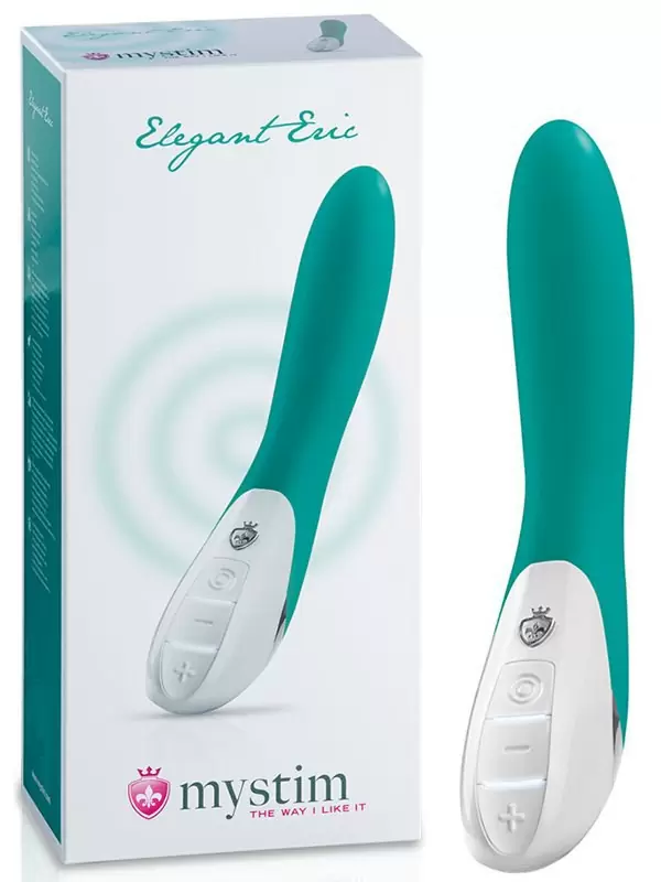 Вибромассажер классический Elegant Eric – зеленый	