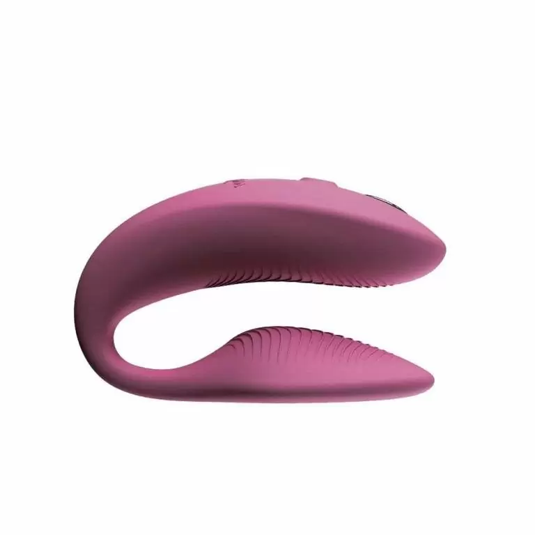 Вибратор для пар We-Vibe Sync 2, с пультом Д/У, 7 см, розовый