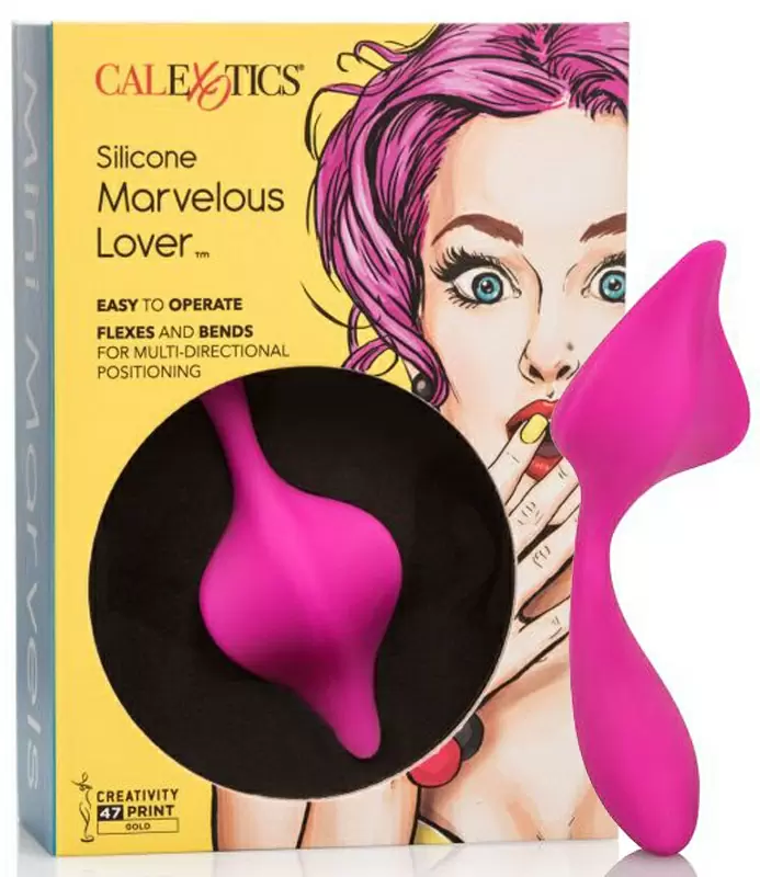Оригинальный мини-вибратор Marvelous Lover – розовый