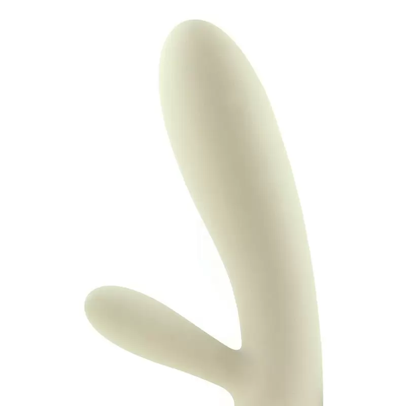 Двойной вибратор Lucas с интеллектуальным режимом, 48 часов без подзарядки – бежевый 