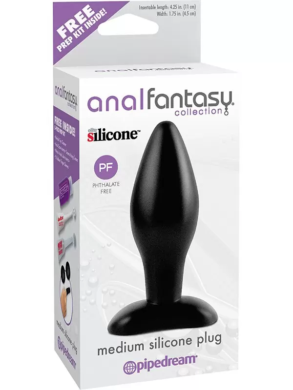 Анальная пробка Medium Silicone Plug - 4,75