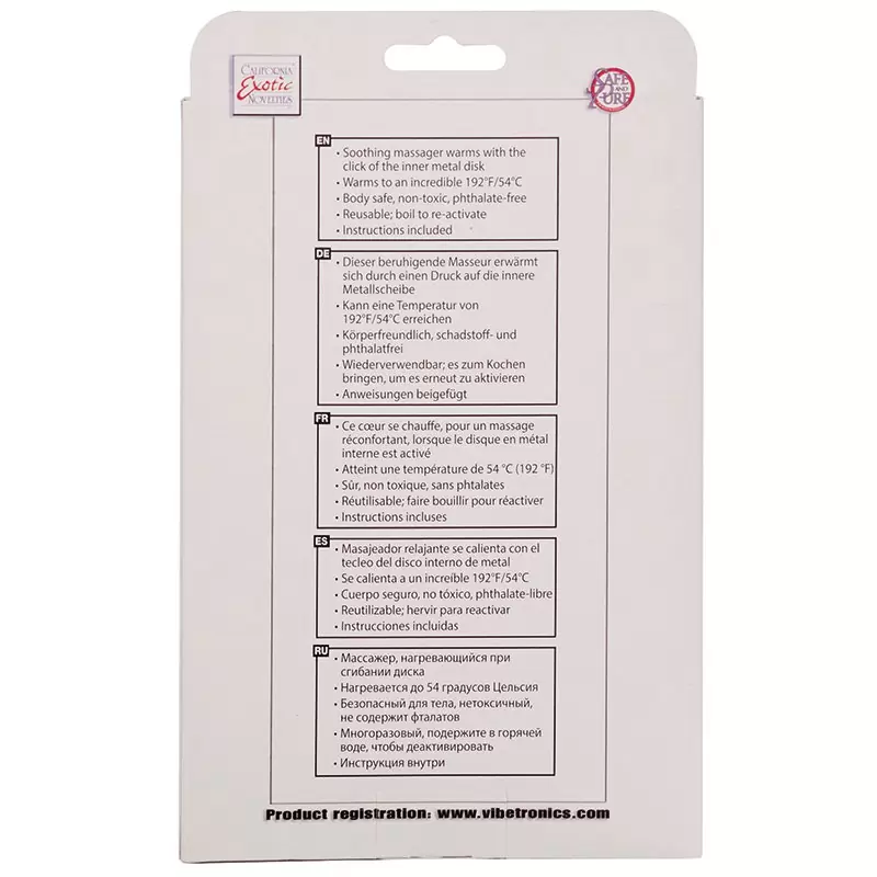 Согревающий массажер Posh Warm Heart Massagers