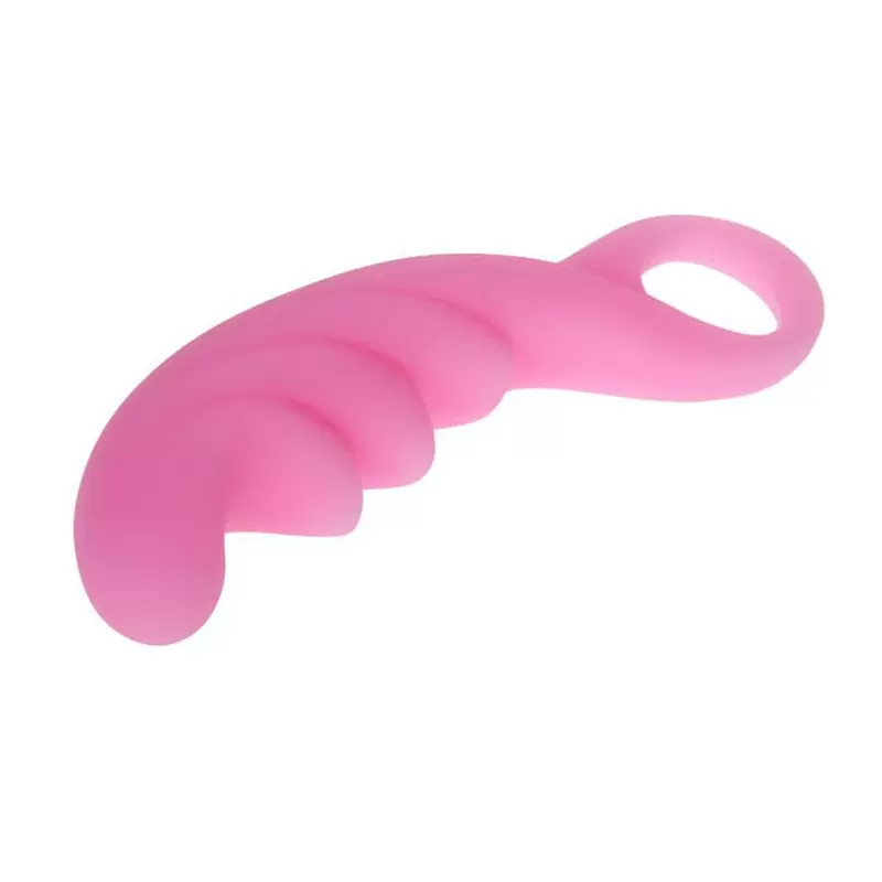 Рельефный анальный стимулятор Fabulous Lover с ручкой – розовый
