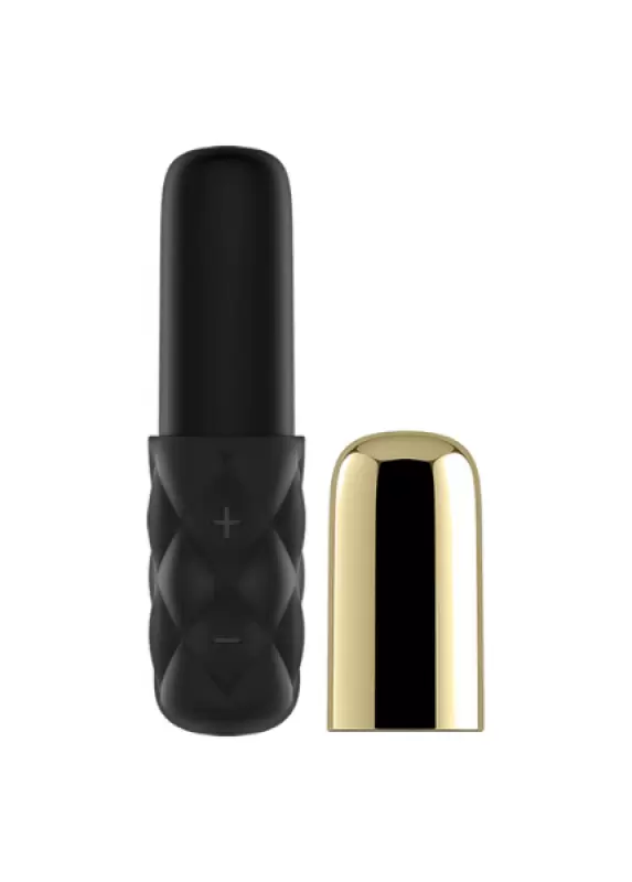 Вибропуля в форме губной помады Satisfyer Mini Lovely Honey: 15 режимов работы, АБС/силикон