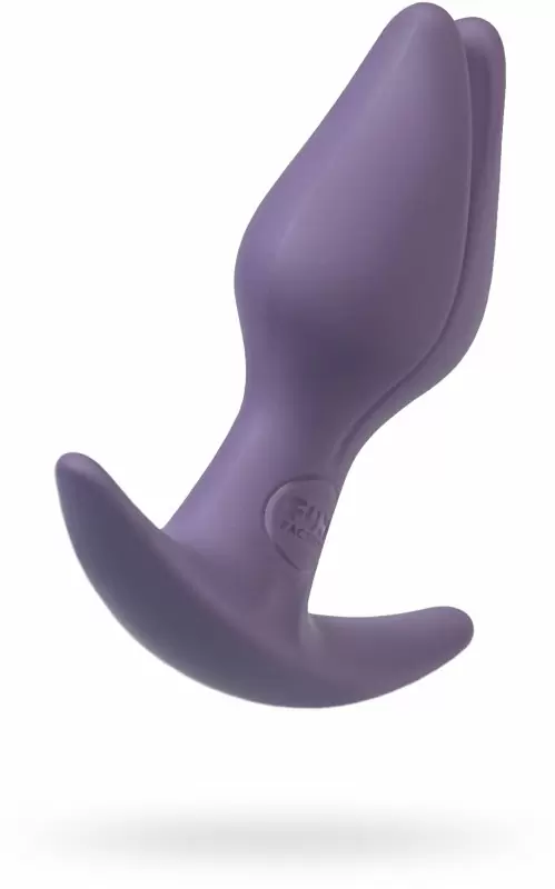 Эргономичная анальная пробка Fun Factory Analplug Bootie FEM, для ношения, силикон, фиолетовая