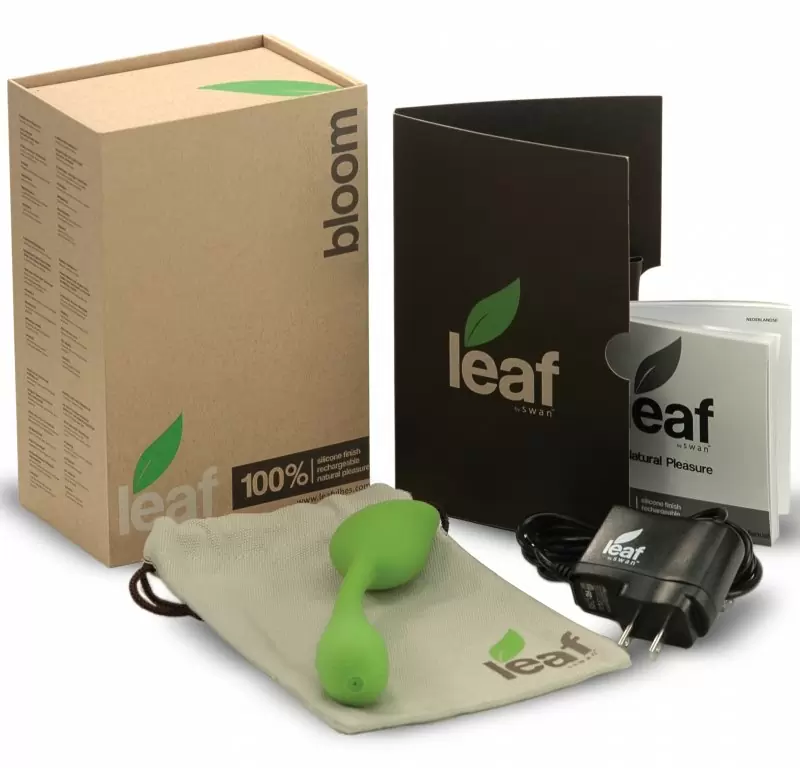 Перезаряжаемый вибромассажер Bloom by Leaf