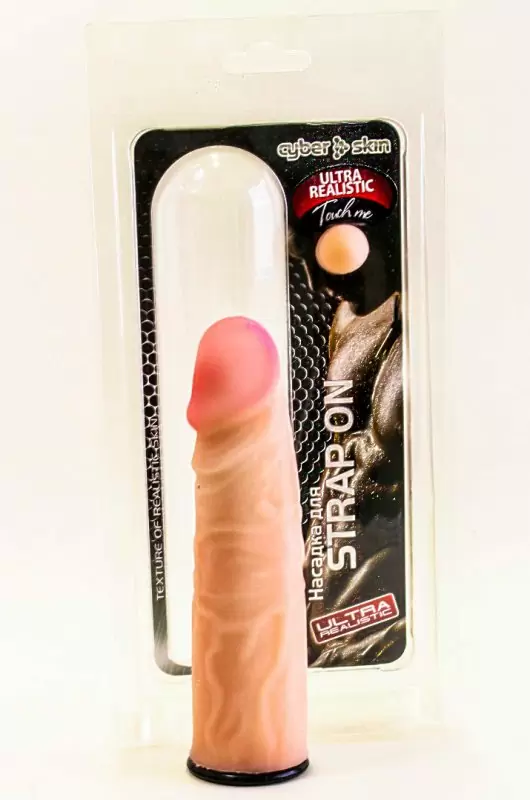 Насадка для страпона Харнесс Ultra Realistic – телесный