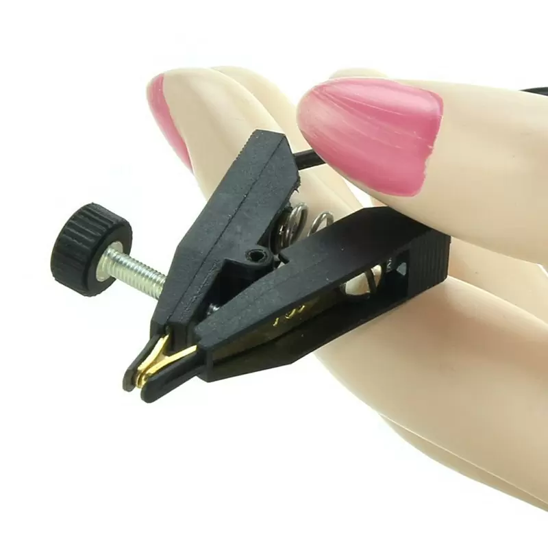 Элекро-зажимы Barry Bite для сосков и половых губ – черный