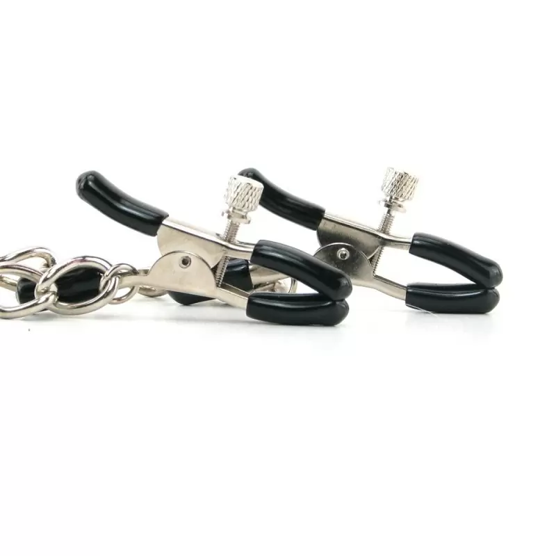 Кляп с зажимами для сосков Fetish Fantasy