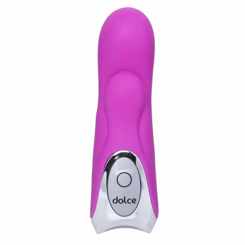 Мультифункциональный мини вибратор Dolce Jaden – розовый
