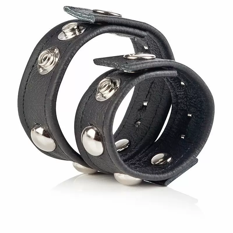 Двойная утяжка на пенис Colt C/B Strap Domed With Ball Strap – черный