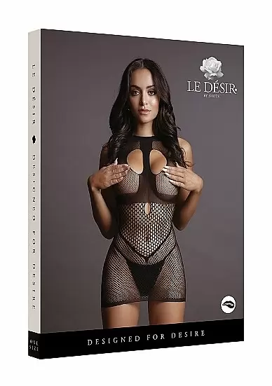 Миниплатье Duo Net Open Cup Mini Dress