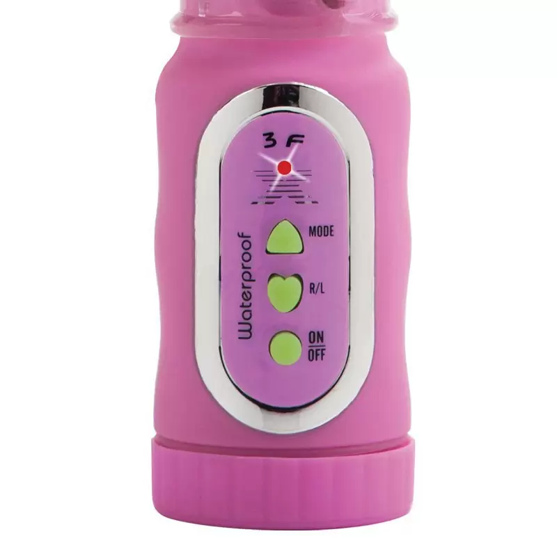 Хай-тек вибратор-кролик California Exotic Novelties First Time Jack Rabbits — розовый, 23,5 см