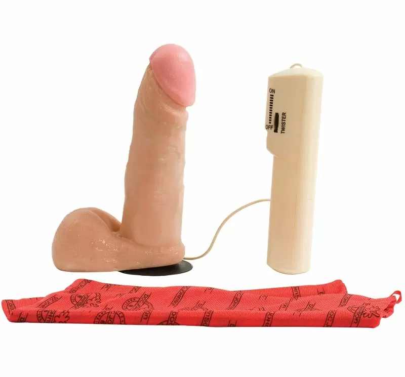 Вибратор Realistic Squirmy Cock - 6