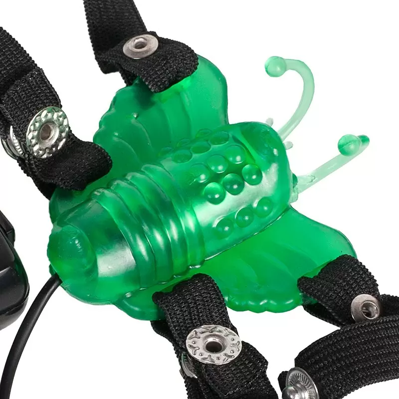 Вибростимулятор клитора Butterfly – зеленый