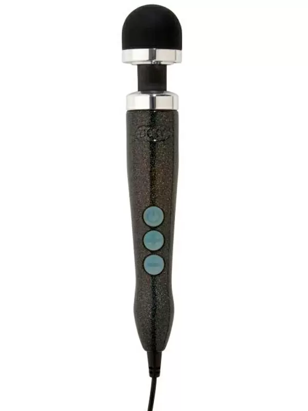 Мощный вибратор Doxy Die Cast 3, 28 см, силикон, черный