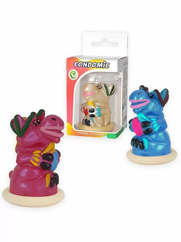 Латексный сувенир Condomic Лось – в ассортименте