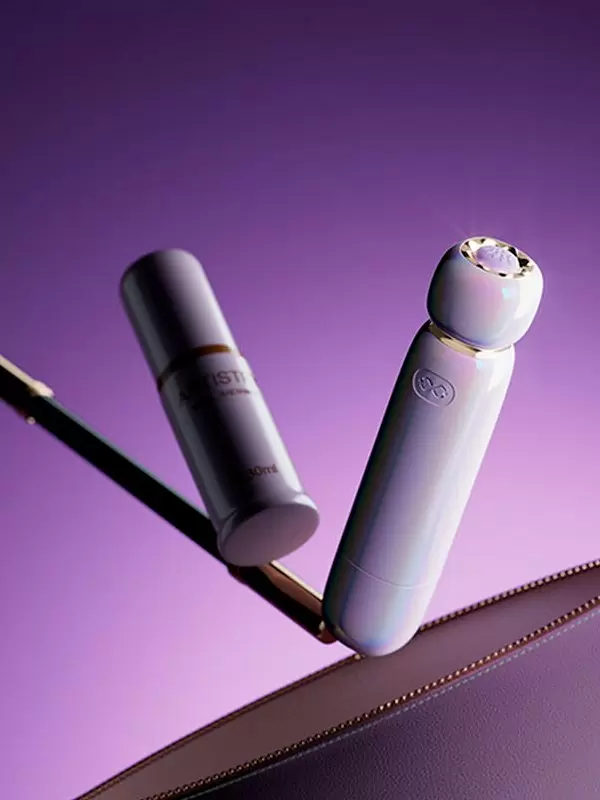 Вакуумный стимулятор клитора Zalo LIA, 12,6 см, силикон, бежевый