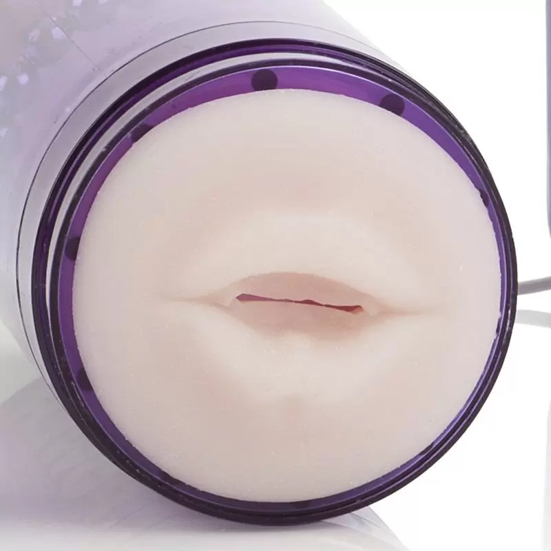 Мастурбатор ротик Optimum Power Blow Job Stroker автоматический – фиолетовый