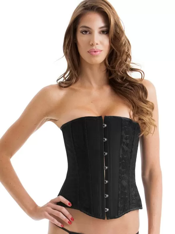 Корсет Essential Satin & Lace Corset – черный, L