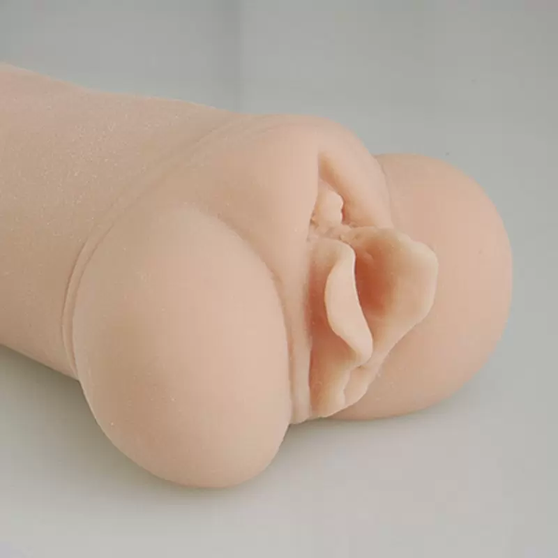 Мастурбатор-вагина May с двойным внутренним слоем – телесный