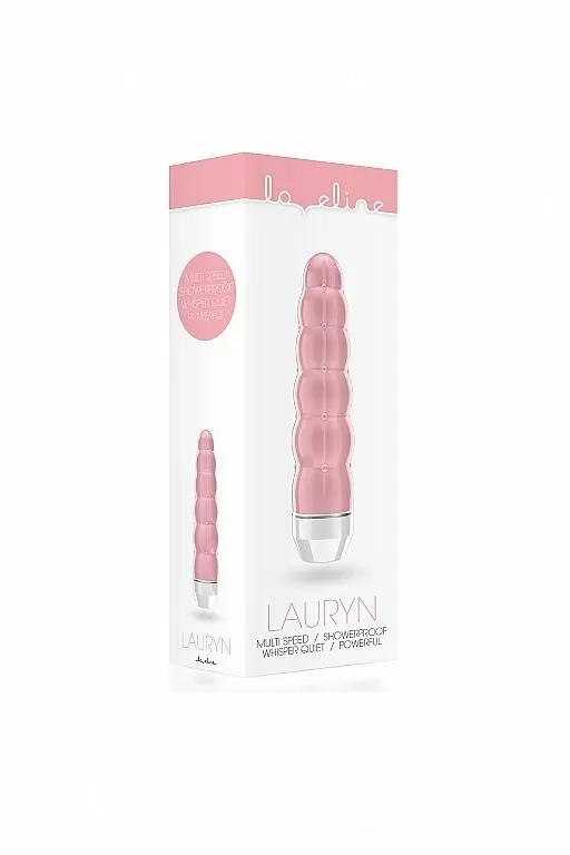 Увеличивающийся вибратор Lauryn (розовый): 15 см