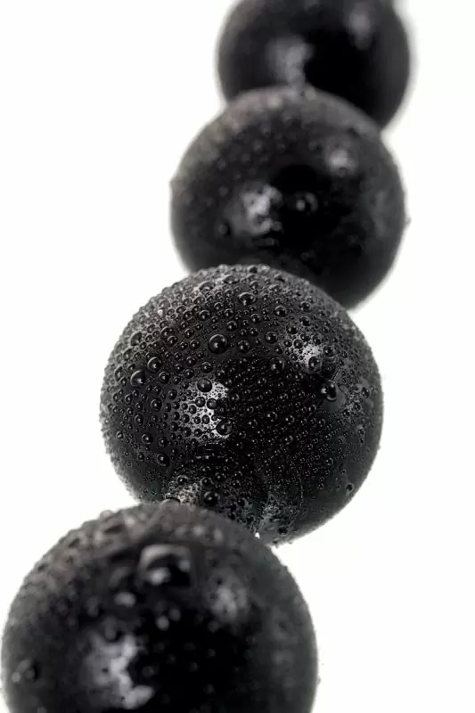 Анальная цепочка из шариков TOYFA A-Toys M – черный