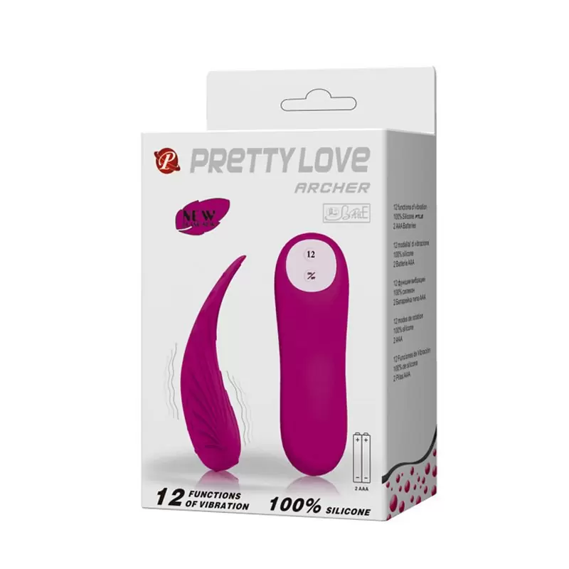 Вибростимулятор Archer для клитора и преддверия влагалища – розовый 