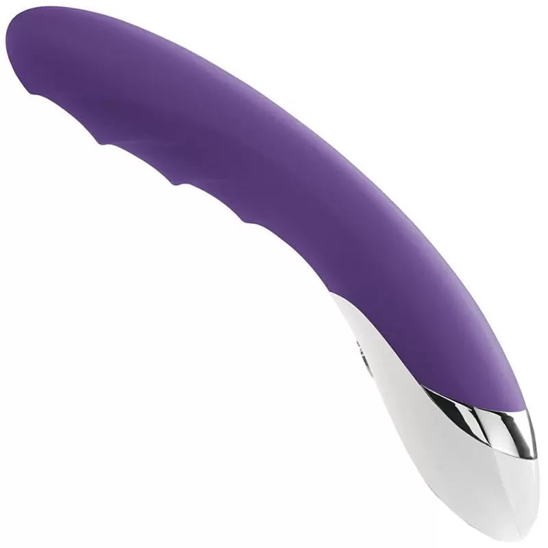 Вибромассажер Sassy Simon рельефный – фиолетовый